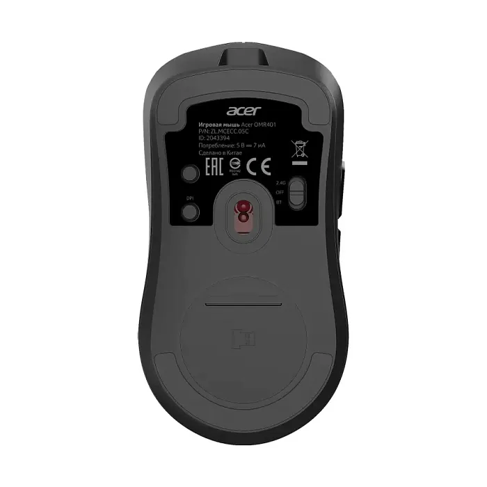 Мышь беспроводная Acer OMR401 Black (ZL.MCECC.05C) - фото 4