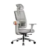 Компьютерное кресло FoxGear NETZ модель E, серый (FG-NETZ-E-GY) - фото 7