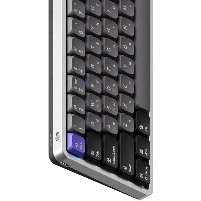 Игровая клавиатура NuPhy Air60 HE, Low-Profile Magnetic Jade Pro Switch (Air60HE-SS-JPRO) - фото 2