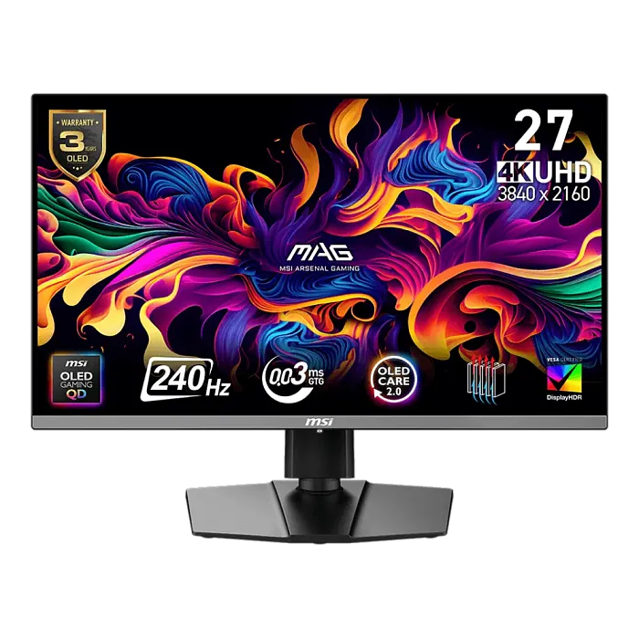 4K QD-OLED монитор MSI MAG 272UP X24 - фото 1