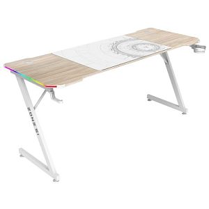 Компьютерный стол Zone TRINE 160 RGB Wood/White (Z51-T6R-WD)