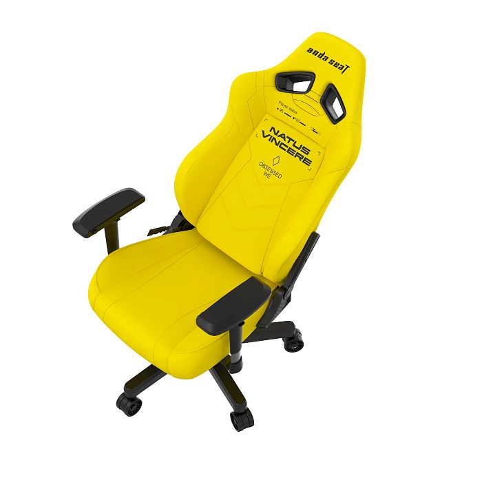Компьютерное кресло AndaSeat x NAVI Yellow (AD19-05-Y-PV) - фото 8