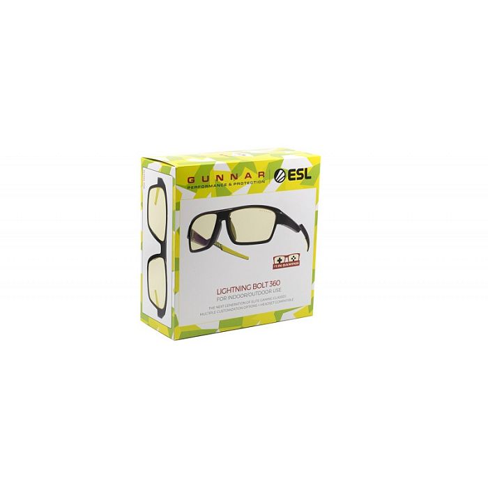 Очки для компьютера (для геймеров) GUNNAR Lightning Bolt 360 Onyx (LI3-00102) - фото 6