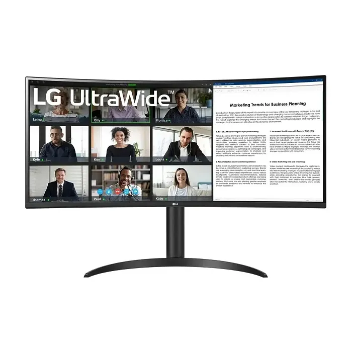 3.5K монитор LG UltraWide 34WR55QK-B - фото 1