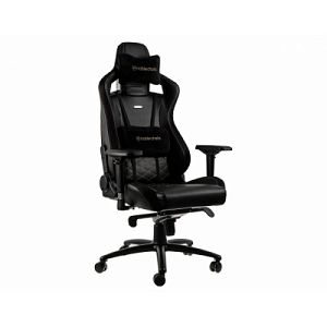 Игровое кресло Noblechairs EPIC Black/Gold (NBL-PU-GOL-002)