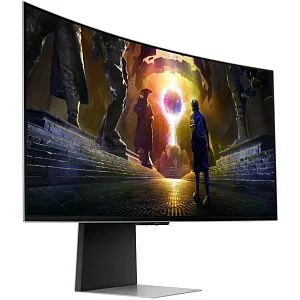 3.5K OLED монитор Samsung Odyssey G8 G85SD S34DG852SI (LS34DG852SIXCI)