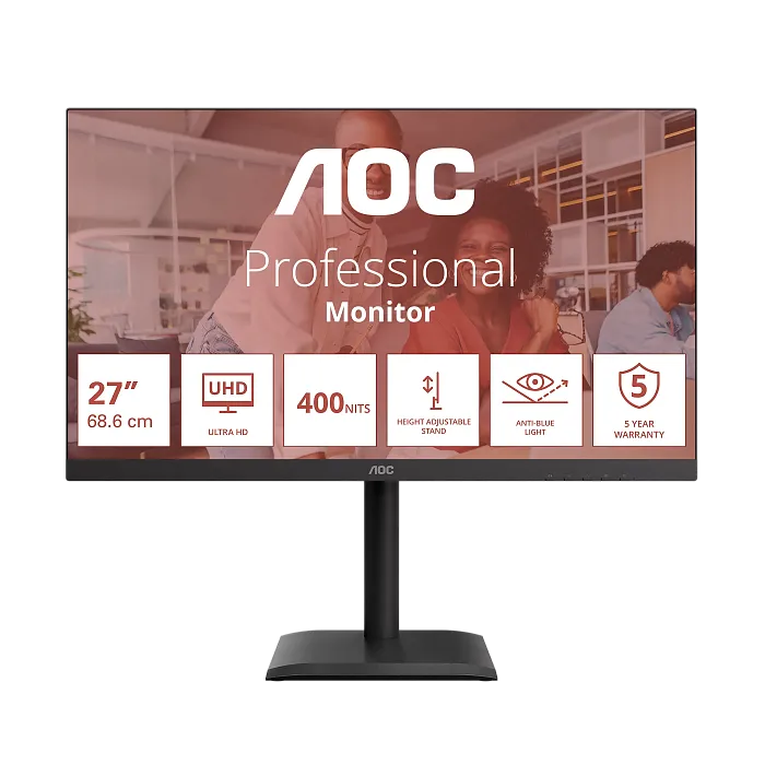 4K монитор AOC U27E4CV - фото 1