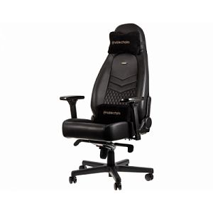 Игровое кресло Noblechairs ICON Real Leather Black (NBL-ICN-RL-BLA)
