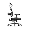 Эргономичное компьютерное кресло FoxGear NETZ One, DGBK, чёрный (FG-NETZ-ONE-DGBK) - фото 4