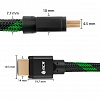 Кабель Greenconnect HDMI - HDMI 1м (GCR-51833) - фото 2