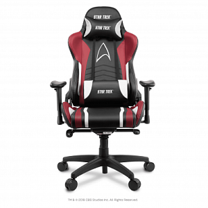 Компьютерное кресло для геймеров Arozzi StarTrek Edition Red