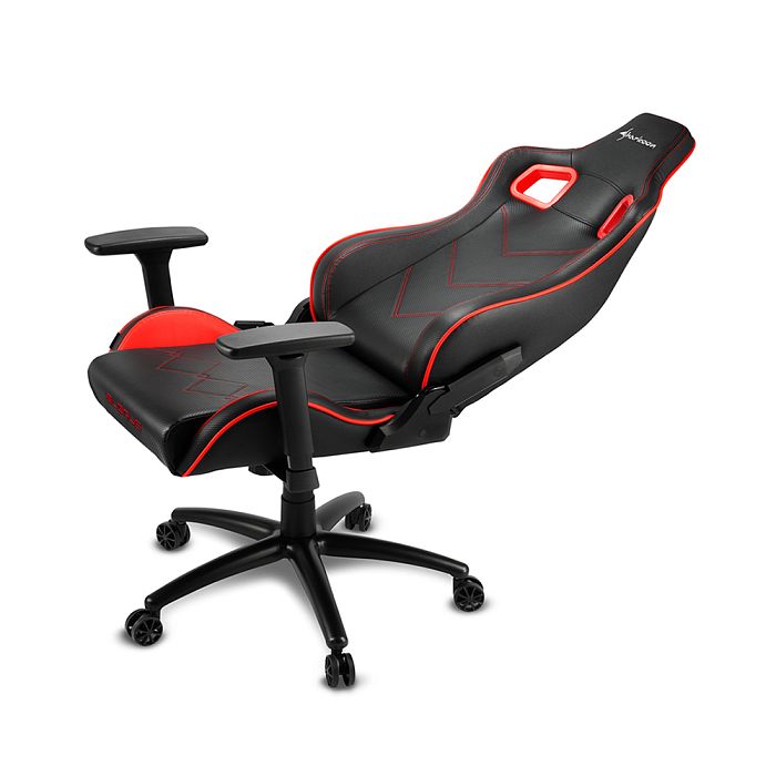 Игровое кресло Sharkoon Elbrus 2 Black Red (ELBRUS-2-BK/RD) - фото 5