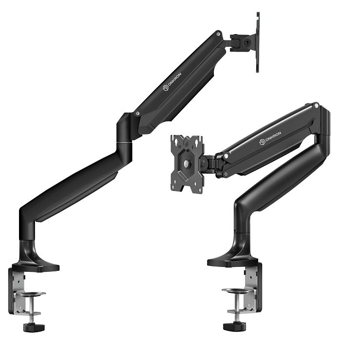 ONKRON кронштейн для монитора 13"-32" настольный, чёрный G100 (G100-B) - фото 2
