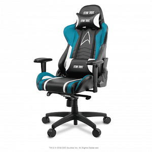 Компьютерное кресло для геймеров Arozzi StarTrek Edition Blue
