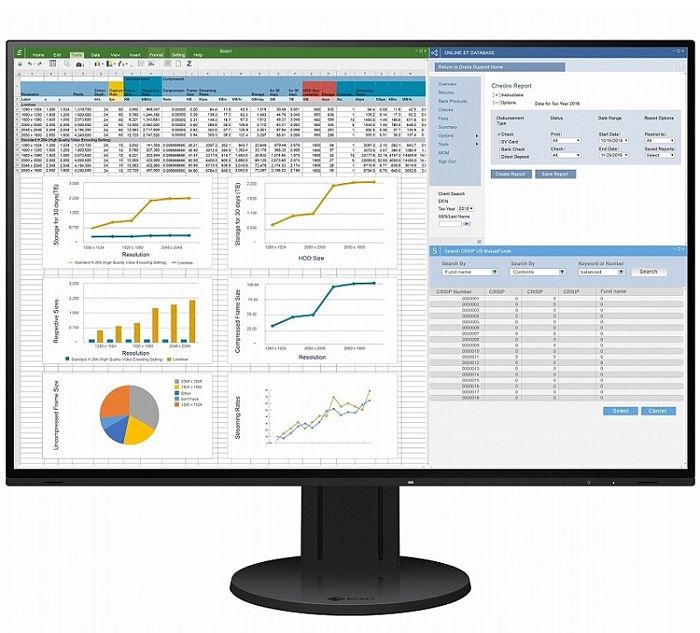 Full HD монитор Eizo FlexScan EV2457 - фото 1
