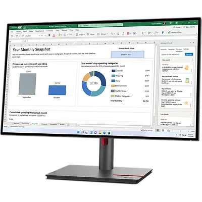 WQHD монитор Lenovo ThinkVision P27q-30 (63A2GCR1CS) - фото 3