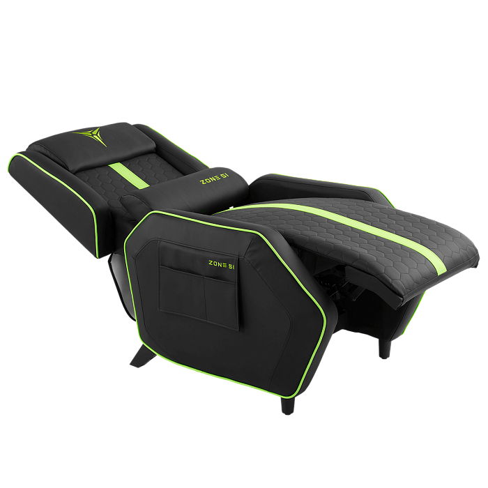 Компьютерная софа ZONE 51 RIDER Black-Green (Z51-RID-BG) - фото 5