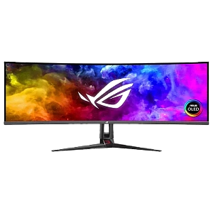 Никуда без ROG. Анонс 49" OLED монитора ASUS ROG Swift PG49WCD